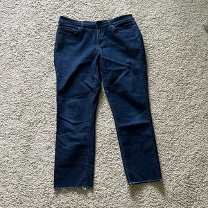 Loft Curvy Straight jeans